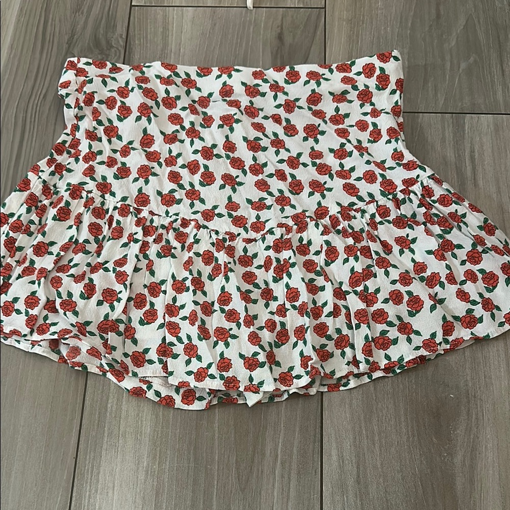 Floral Print Women's Skirt